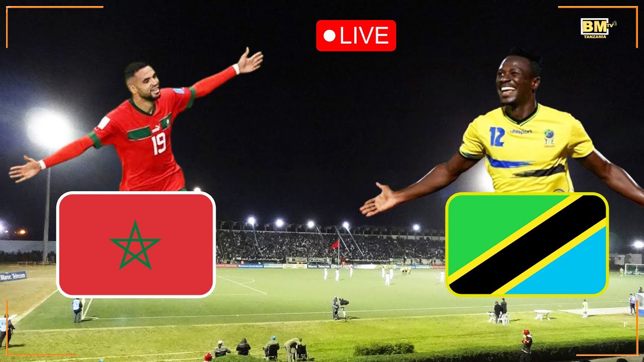 مباراة المغرب ضد تنزانيا: مواجهة مصيرية في تصفيات كأس أفريقيا 2023