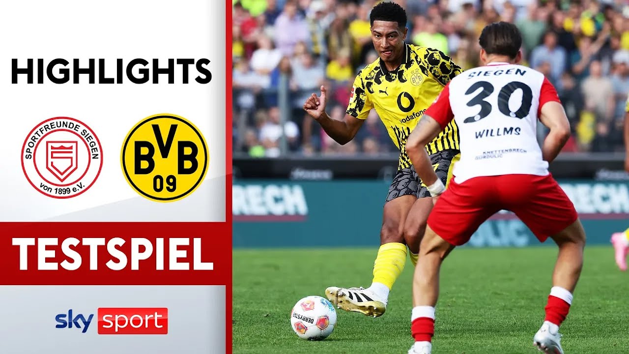 مباراة سبورت فروند سجين ضد دورتموند: تحليل وأحداث