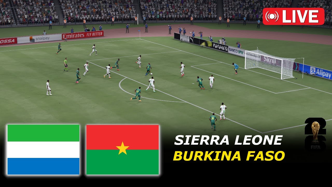 تحليل مباراة سيراليون ضد بوركينا فاسو في تصفيات كأس أمم أفريقيا